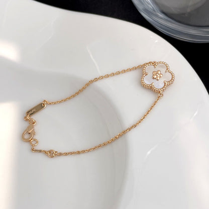 [Lumi Jewelry]LUCKY SPRING ROSE GOLD MOP BRACELET