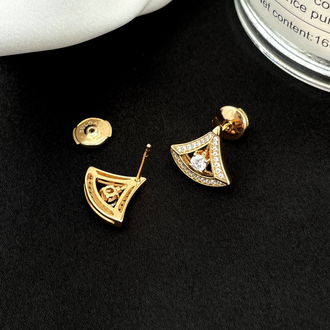 [Lumi Jewelry]DREAM MINI DIAMOND STUD EARRINGS