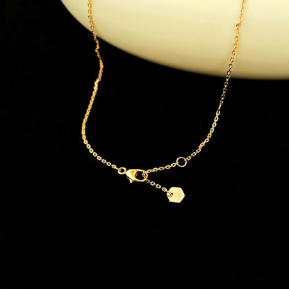 [Lumi Jewelry]BEE MINI PEDANT DIAMOND NECKLACE