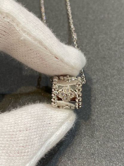 [Lumi Jewelry]PERLEE PEDANT SIVLER DIAMOND NECKLACE