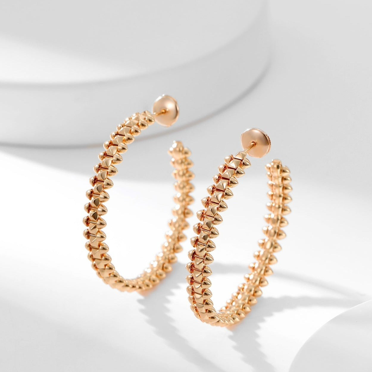 [Lumi Jewelry]CLASH HOOP EARRINGS