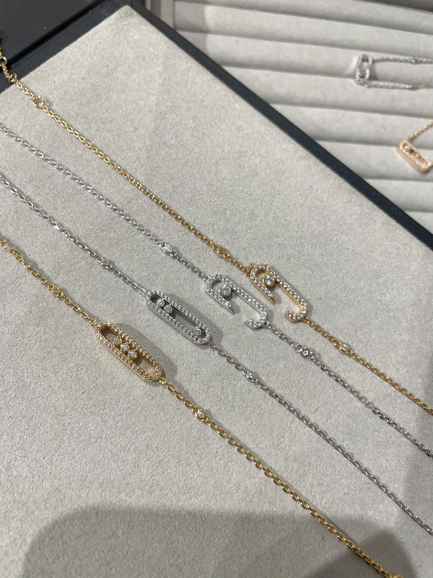 [Lumi Jewelery]BABY MOVE DIAMOND BRACELET