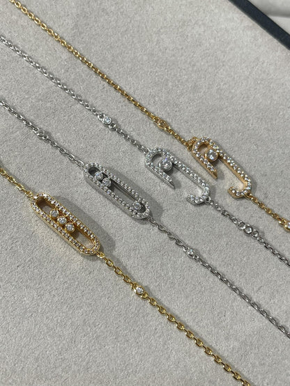 [Lumi Jewelery]BABY MOVE DIAMOND BRACELET