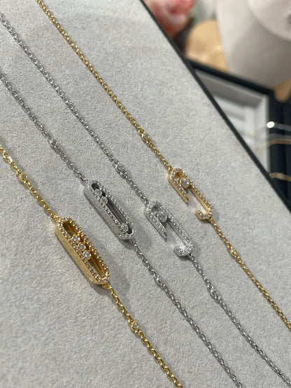 [Lumi Jewelery]BABY MOVE DIAMOND BRACELET