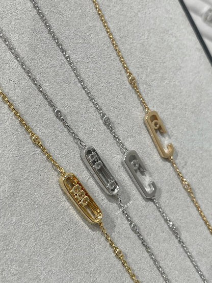 [Lumi Jewelery]BABY MOVE DIAMOND BRACELET