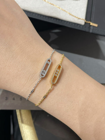 [Lumi Jewelery]BABY MOVE DIAMOND BRACELET