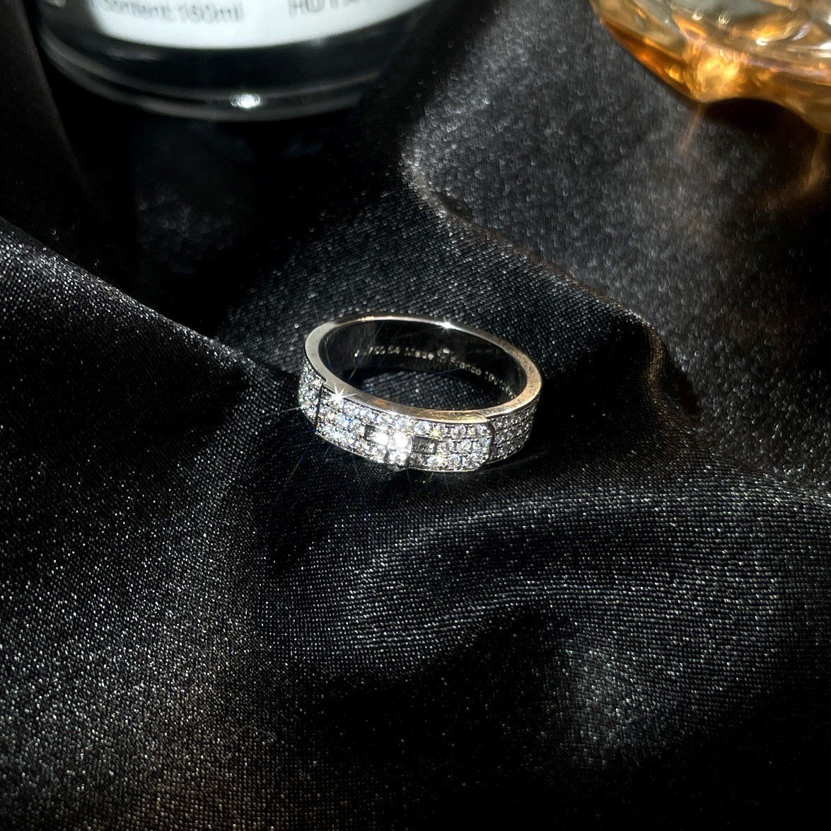 [Lumi Jewelry]KELLY SILVER DIAMOND RING