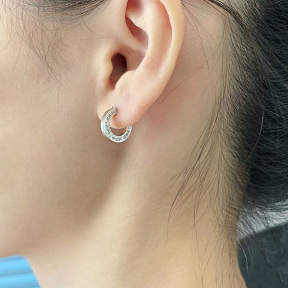 [Lumi Jewelry]LOVE DIAMOND EARRINGS