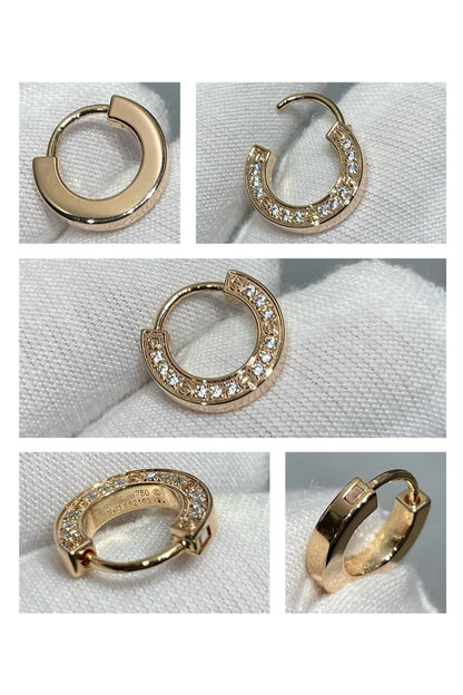 [Lumi Jewelry]LOVE DIAMOND EARRINGS