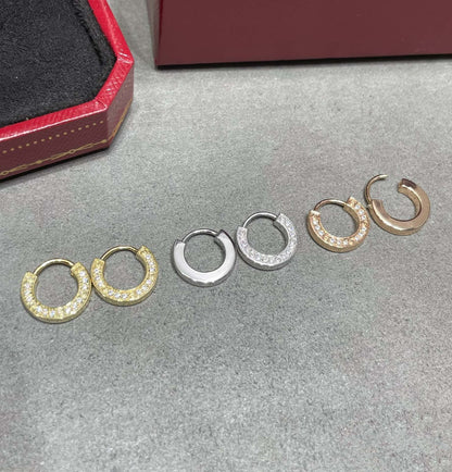 [Lumi Jewelry]LOVE DIAMOND EARRINGS