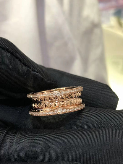 [Lumi Jewelry]ZERO 1 ROCK DIAMOND PINK GOLD