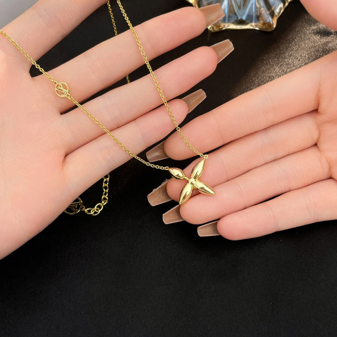 [Lumi Jewelry]LOUISETTE GOLD NECKLACE
