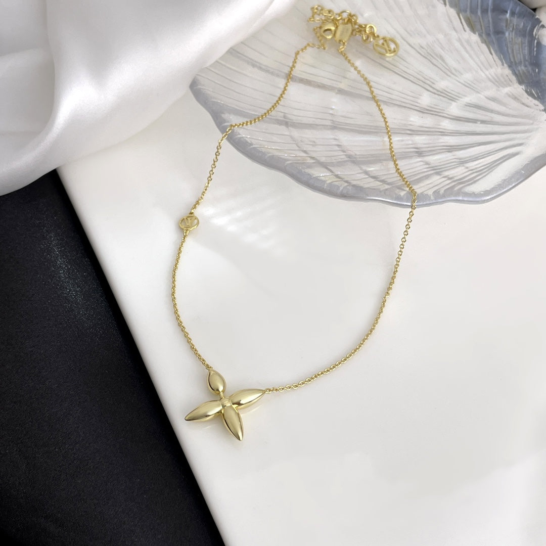 [Lumi Jewelry]LOUISETTE GOLD NECKLACE
