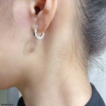 [Lumi Jewelry]LOVE MINI EARRINGS