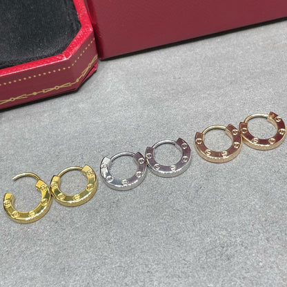 [Lumi Jewelry]LOVE MINI EARRINGS