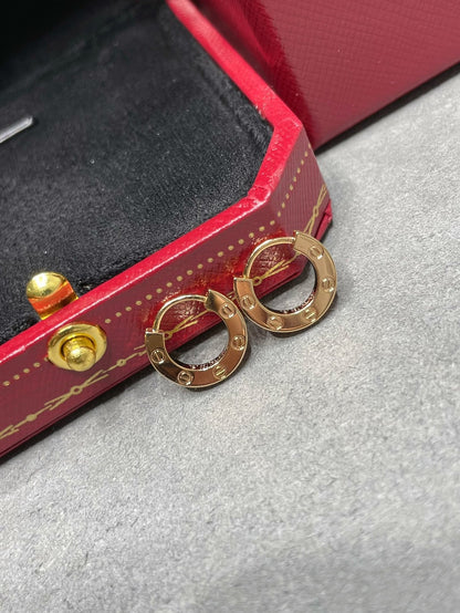 [Lumi Jewelry]LOVE MINI EARRINGS