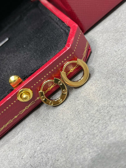 [Lumi Jewelry]LOVE MINI EARRINGS