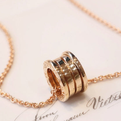 [Lumi Jewelry]ZERO 1 PINK GOLD NECKLACE