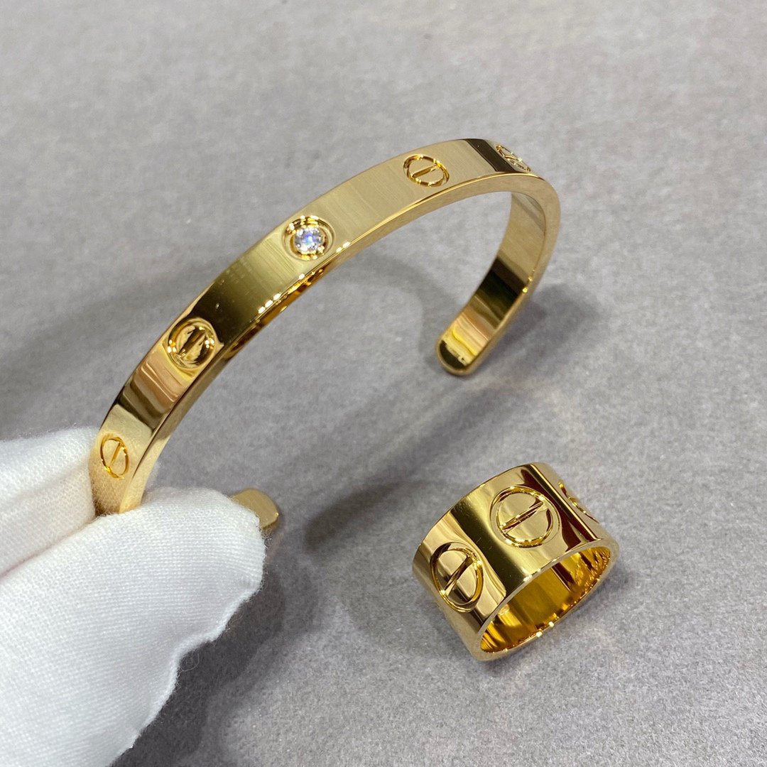[Lumi Jewelry]LOVE 11MM LARGE RING