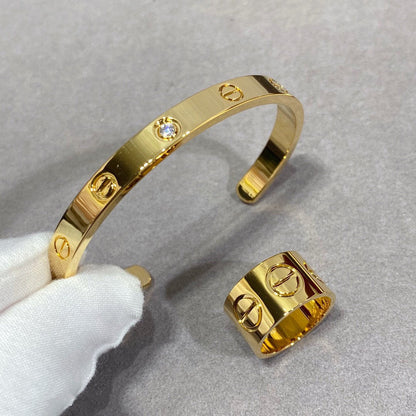 [Lumi Jewelry]LOVE 11MM LARGE RING