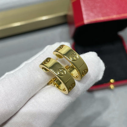 [Lumi Jewelry]LOVE 5.5MM EARRINGS