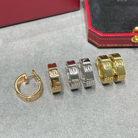 [Lumi Jewelry]LOVE 5.5MM EARRINGS