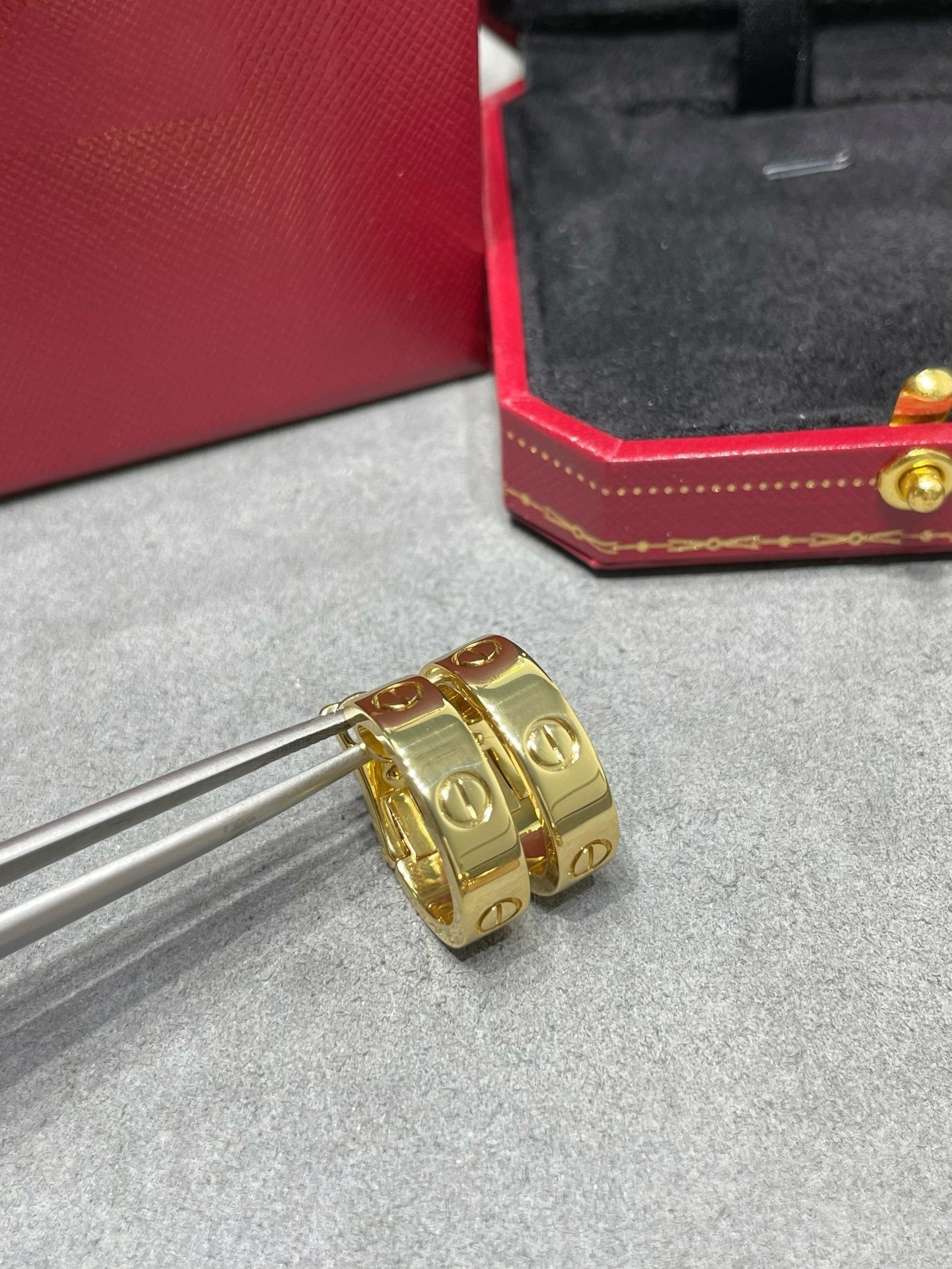 [Lumi Jewelry]LOVE 5.5MM EARRINGS
