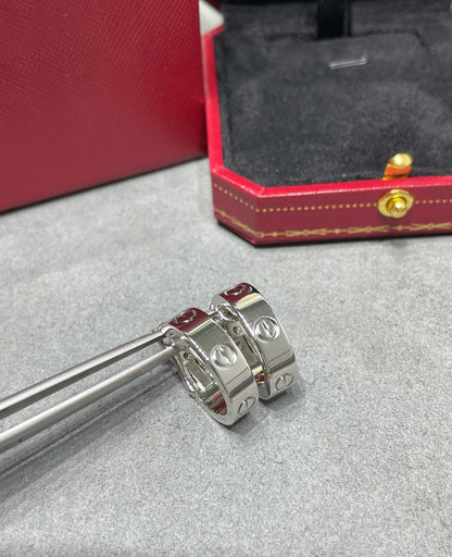 [Lumi Jewelry]LOVE 5.5MM EARRINGS