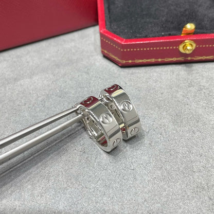 [Lumi Jewelry]LOVE 5.5MM EARRINGS