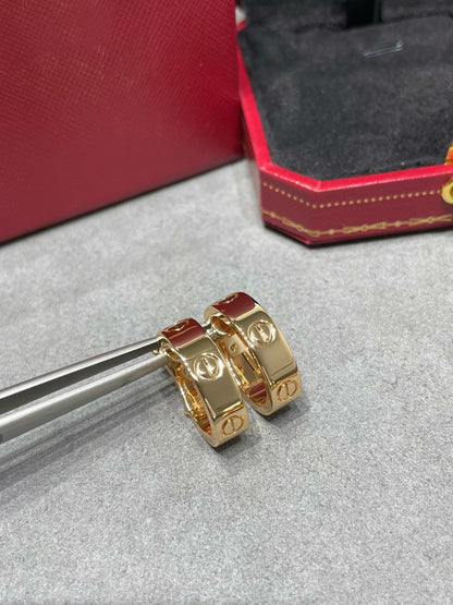 [Lumi Jewelry]LOVE 5.5MM EARRINGS