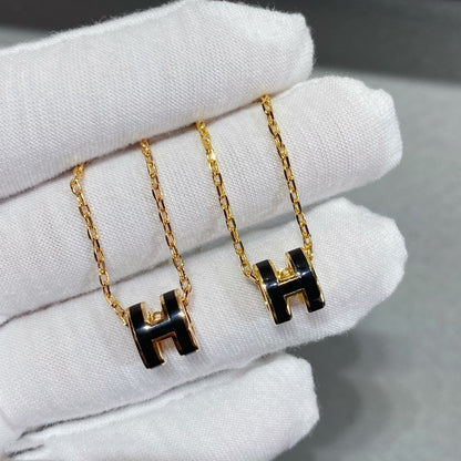 [Lumi Jewelry]MINI POP H NECKLACE