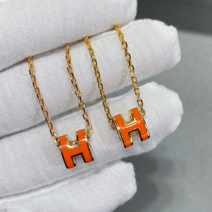 [Lumi Jewelry]MINI POP H NECKLACE