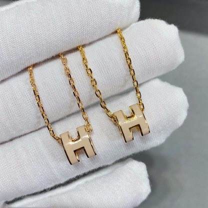[Lumi Jewelry]MINI POP H NECKLACE