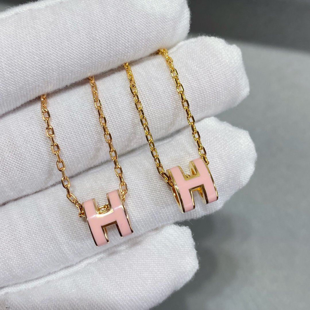 [Lumi Jewelry]MINI POP H NECKLACE
