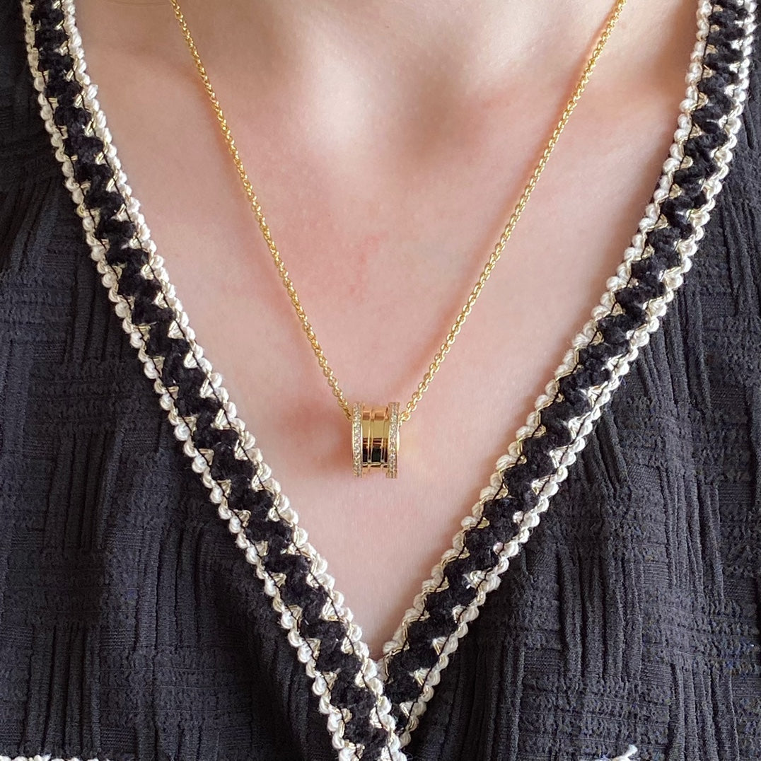 [Lumi Jewelry]ZERO 1 DIAMOND NECKLACE
