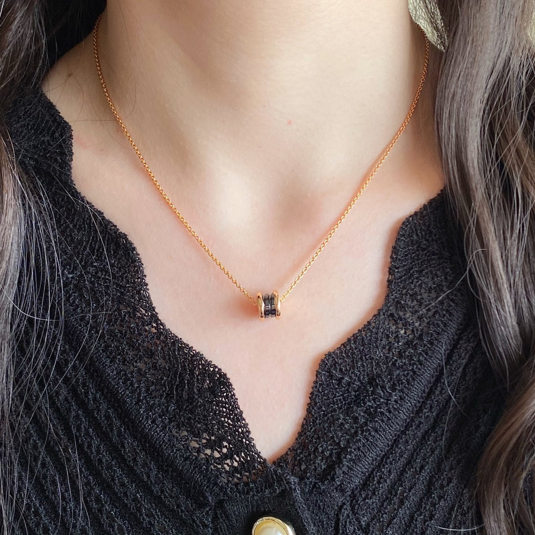 [Lumi Jewelry]ZERO 1 CERAMIC MINI NECKLACE