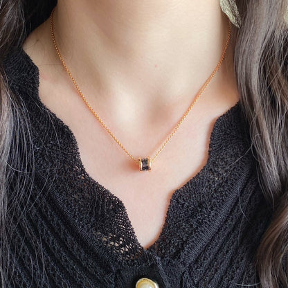 [Lumi Jewelry]ZERO 1 CERAMIC MINI NECKLACE