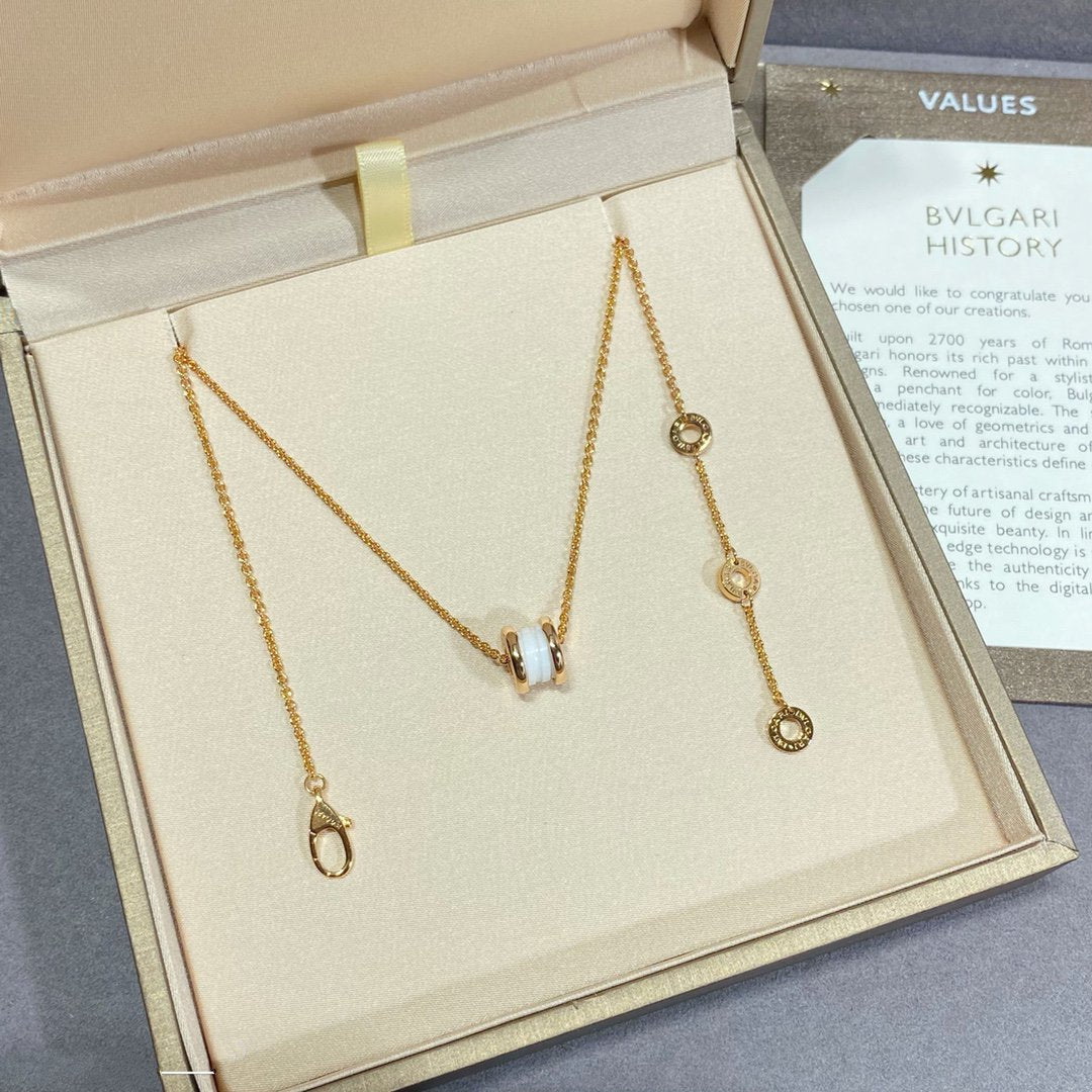 [Lumi Jewelry]ZERO 1 CERAMIC MINI NECKLACE