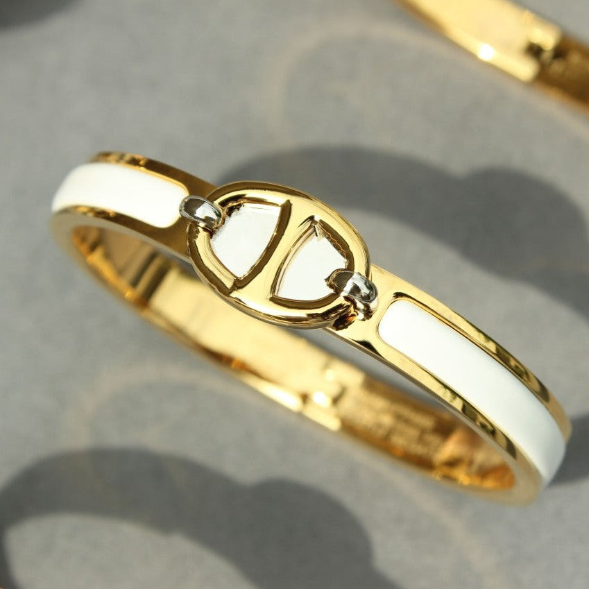 [Lumi Jewelry]CLIC CHAINE GOLD BRACELET