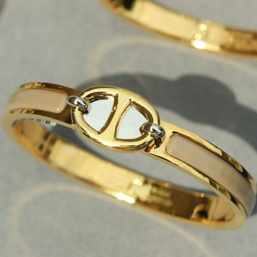 [Lumi Jewelry]CLIC CHAINE GOLD BRACELET