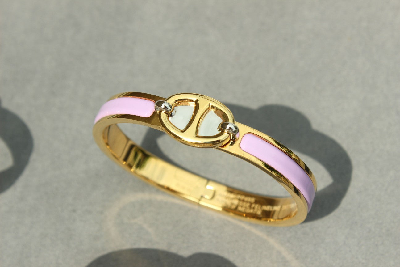 [Lumi Jewelry]CLIC CHAINE GOLD BRACELET