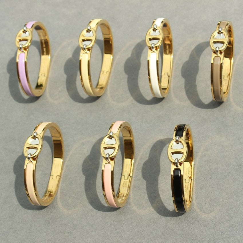 [Lumi Jewelry]CLIC CHAINE GOLD BRACELET