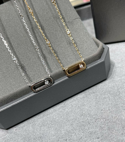 [Lumi Jewelery]MOVE UNO DIAMOND NECKLACE
