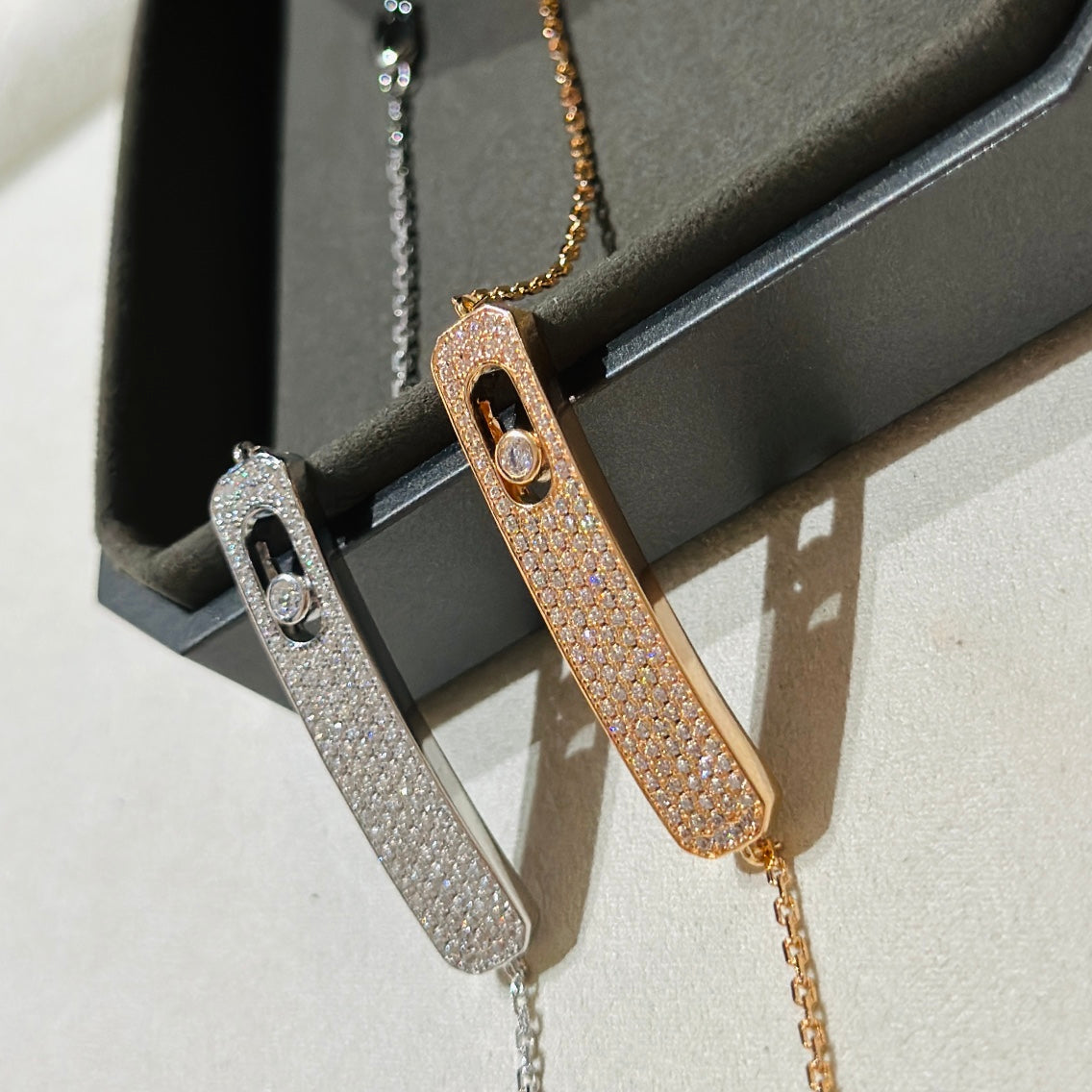 [Lumi Jewelery]MOVE CLASSIQUE DIAMOND PAVED BRACELET