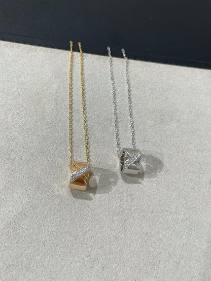 [Lumi Jewelry]LIENS EVIDENCE DIAMOND NECKLACE