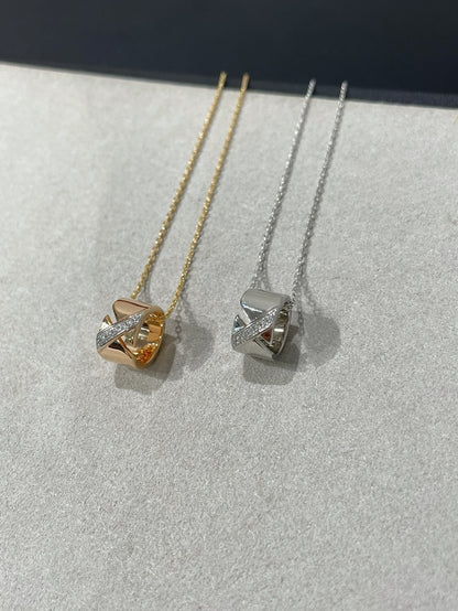 [Lumi Jewelry]LIENS EVIDENCE DIAMOND NECKLACE