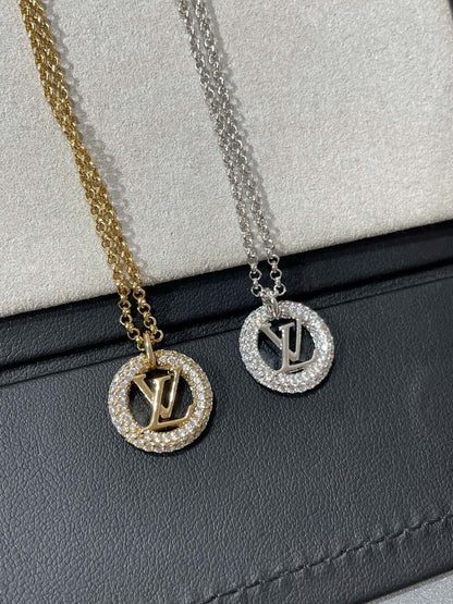 [Lumi Jewelry]BY NIGHT DIAMOND PAVED NECKLACE