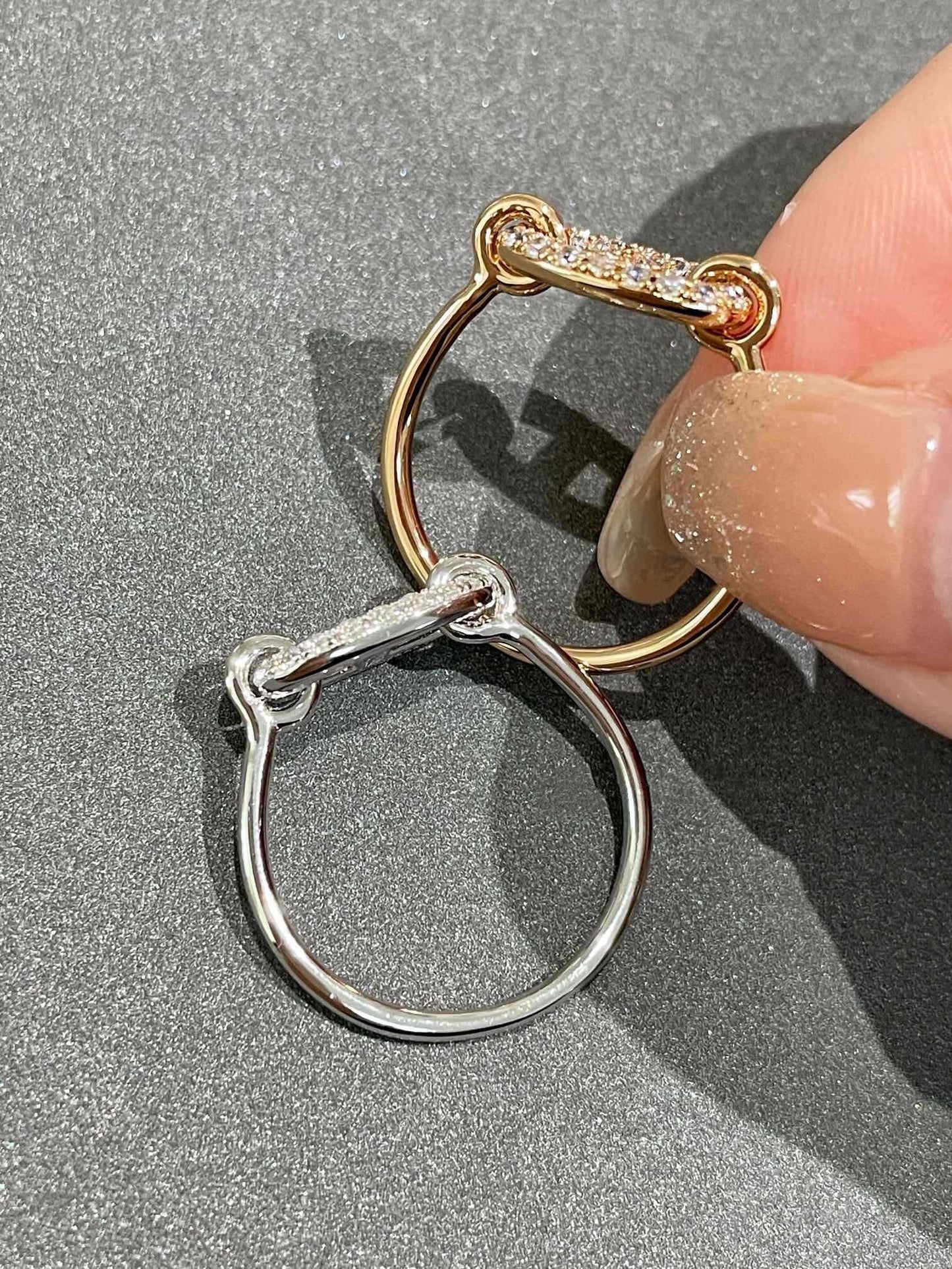 [Lumi Jewelry]RONDE SMALL DIAMOND RING