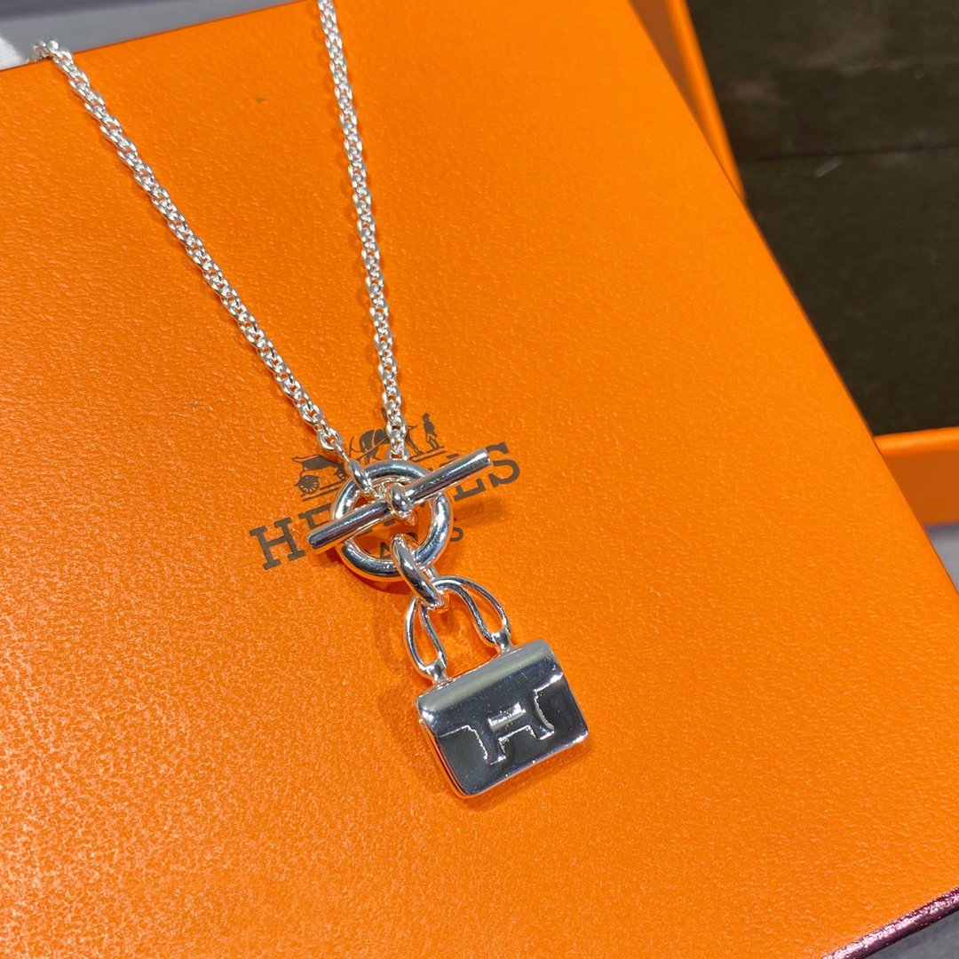 [Lumi Jewelry]CONSTANCE PEDANT SILVER NECKLACE
