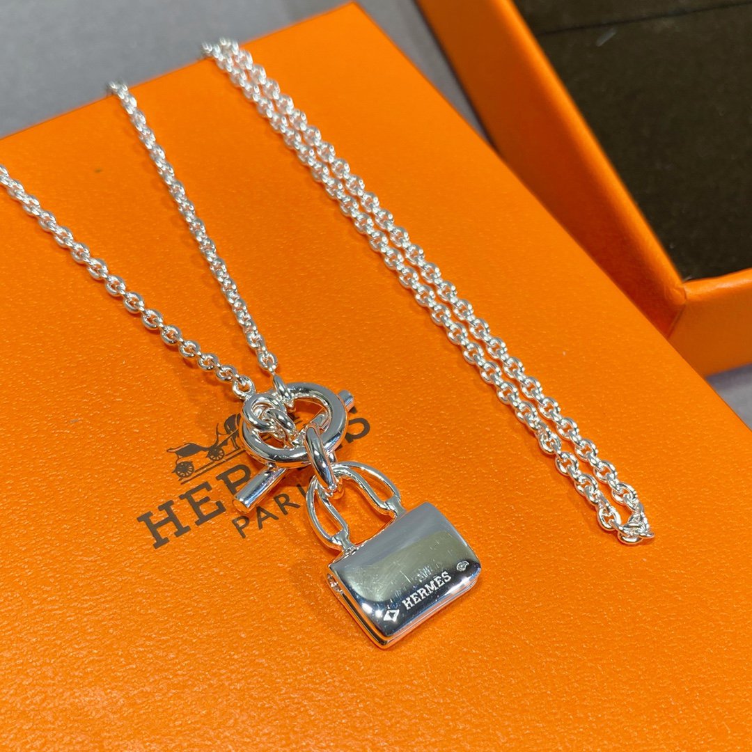[Lumi Jewelry]CONSTANCE PEDANT SILVER NECKLACE